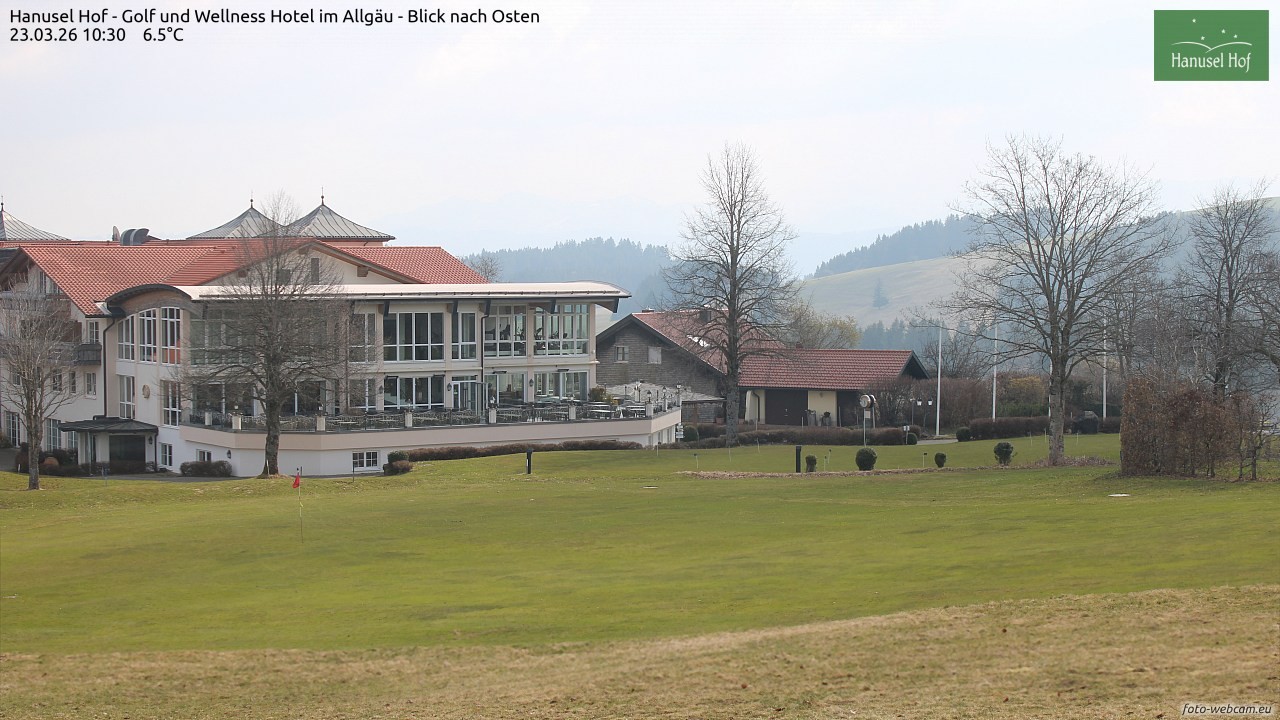 Archiv Foto Webcam Hanusel Hof - Golf und Wellness Hotel - Allgäu