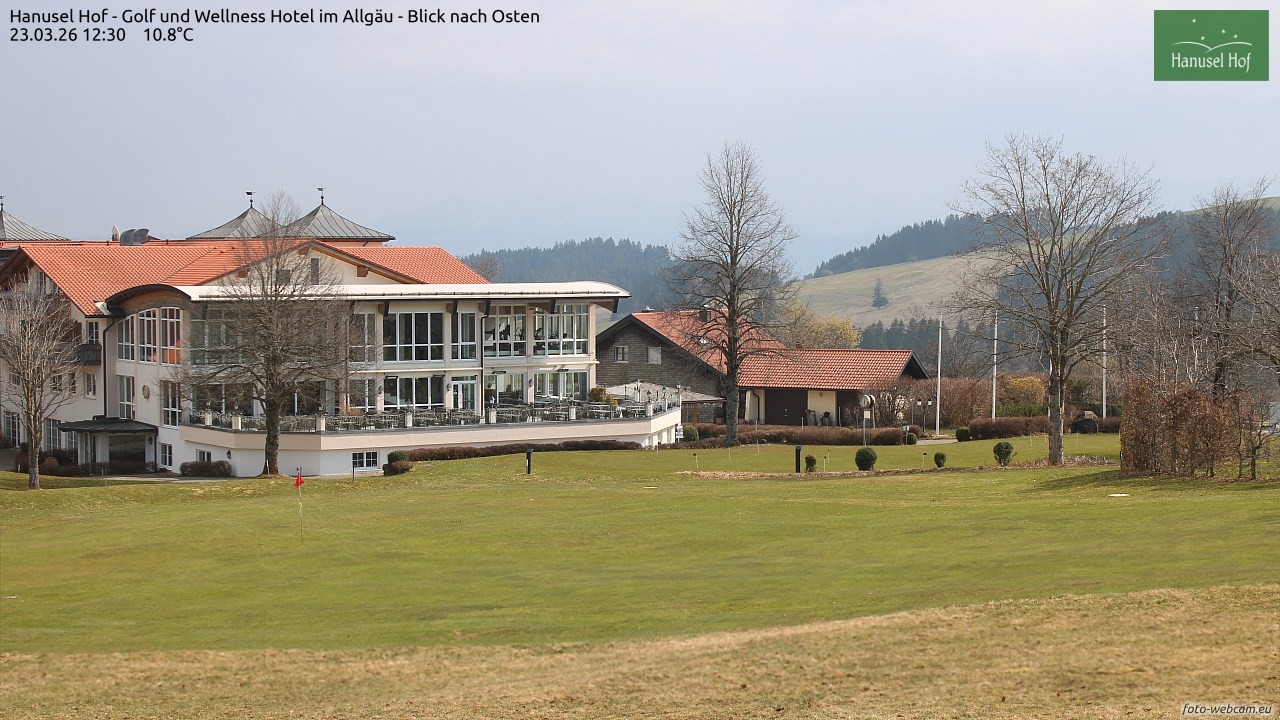 Archiv Foto Webcam Hanusel Hof - Golf und Wellness Hotel - Allgäu