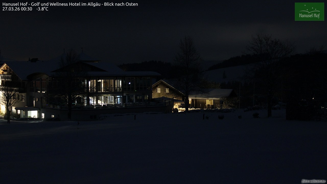 Archiv Foto Webcam Hanusel Hof - Golf und Wellness Hotel - Allgäu