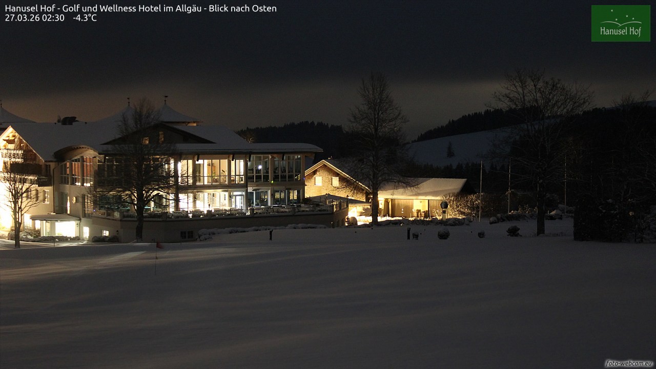 Archiv Foto Webcam Hanusel Hof - Golf und Wellness Hotel - Allgäu