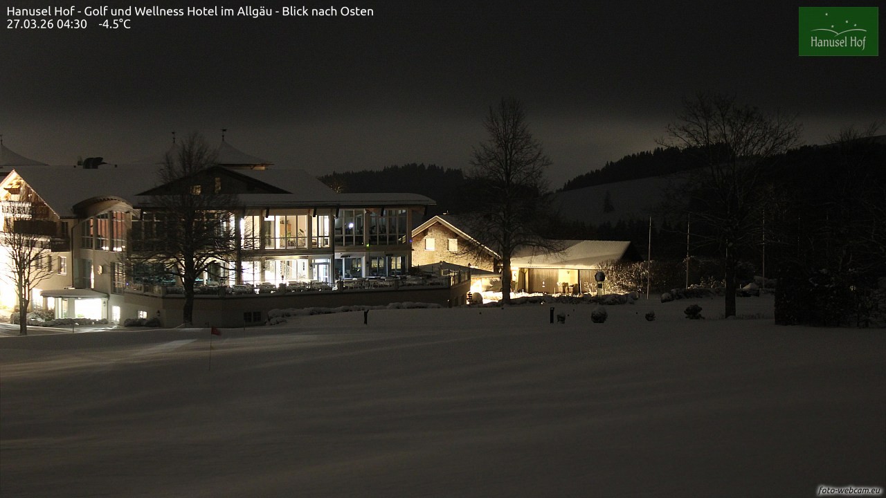 Archiv Foto Webcam Hanusel Hof - Golf und Wellness Hotel - Allgäu