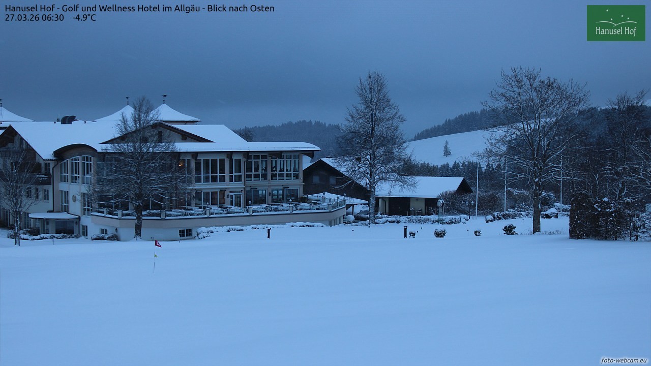 Archiv Foto Webcam Hanusel Hof - Golf und Wellness Hotel - Allgäu