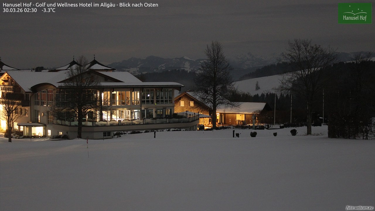 Archiv Foto Webcam Hanusel Hof - Golf und Wellness Hotel - Allgäu
