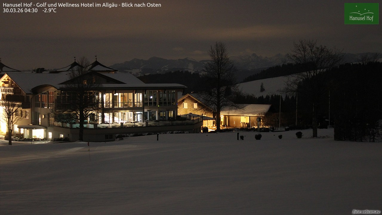 Archiv Foto Webcam Hanusel Hof - Golf und Wellness Hotel - Allgäu