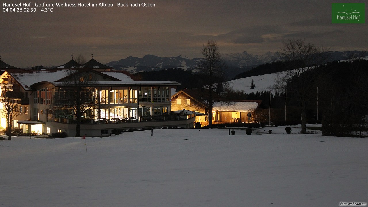 Archiv Foto Webcam Hanusel Hof - Golf und Wellness Hotel - Allgäu
