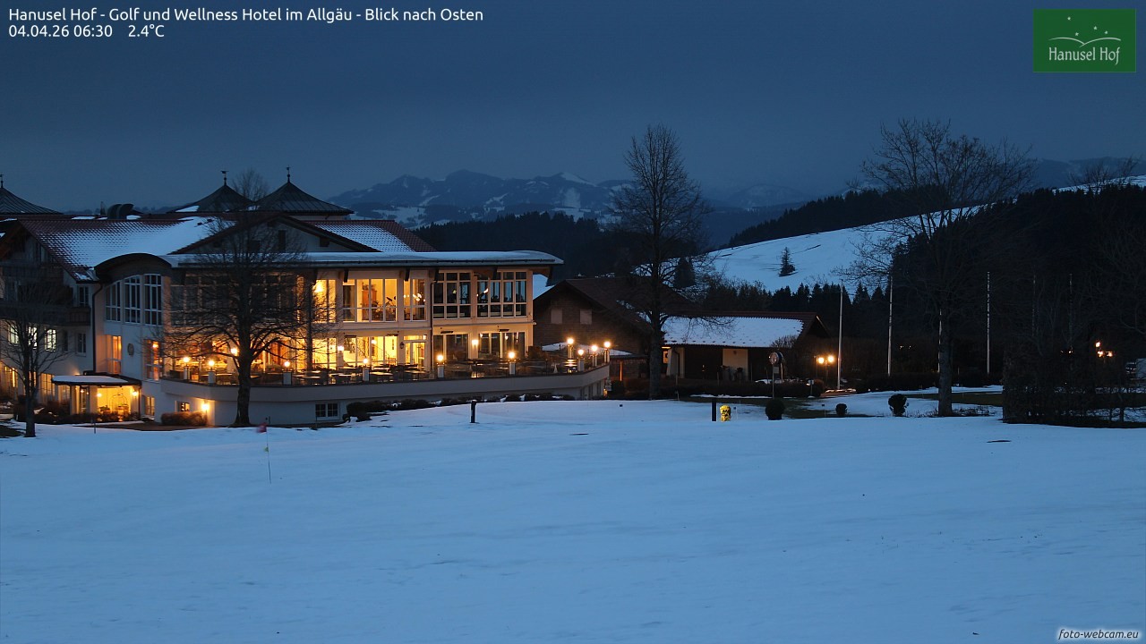 Archiv Foto Webcam Hanusel Hof - Golf und Wellness Hotel - Allgäu