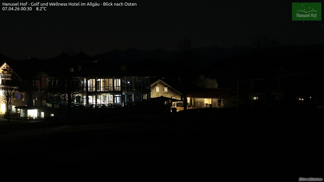 Archiv Foto Webcam Hanusel Hof - Golf und Wellness Hotel - Allgäu