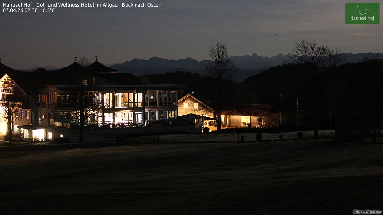 Archiv Foto Webcam Hanusel Hof - Golf und Wellness Hotel - Allgäu