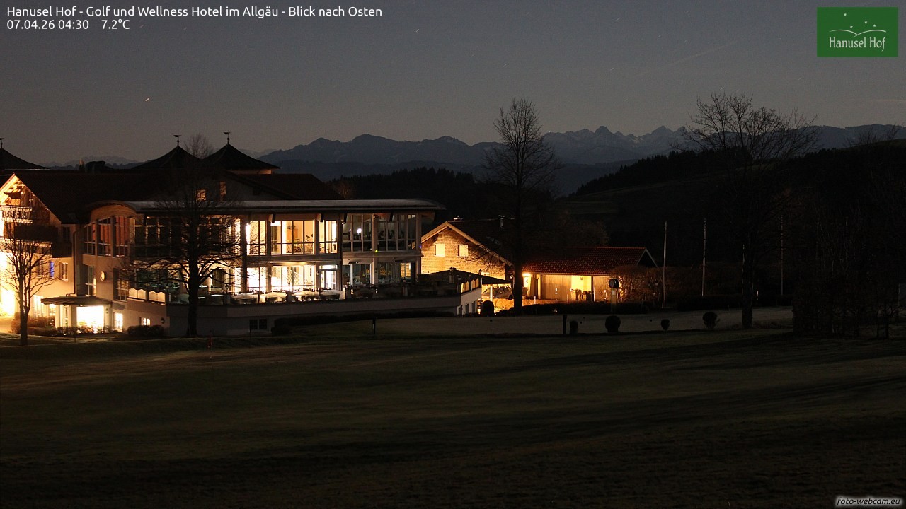Archiv Foto Webcam Hanusel Hof - Golf und Wellness Hotel - Allgäu