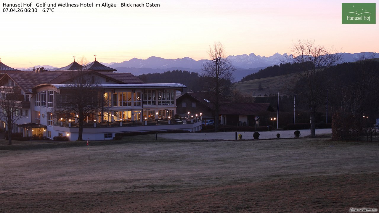 Archiv Foto Webcam Hanusel Hof - Golf und Wellness Hotel - Allgäu
