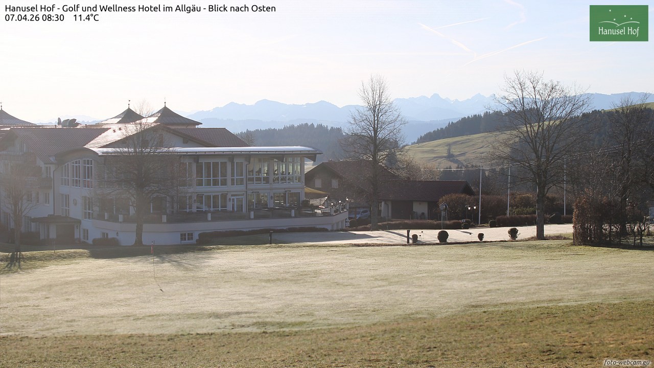 Archiv Foto Webcam Hanusel Hof - Golf und Wellness Hotel - Allgäu