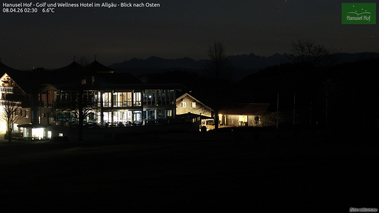 Archiv Foto Webcam Hanusel Hof - Golf und Wellness Hotel - Allgäu