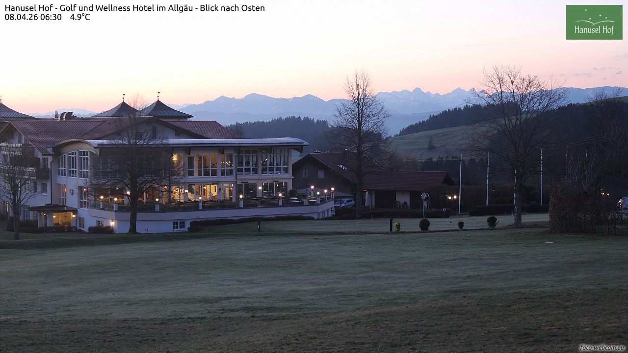 Archiv Foto Webcam Hanusel Hof - Golf und Wellness Hotel - Allgäu