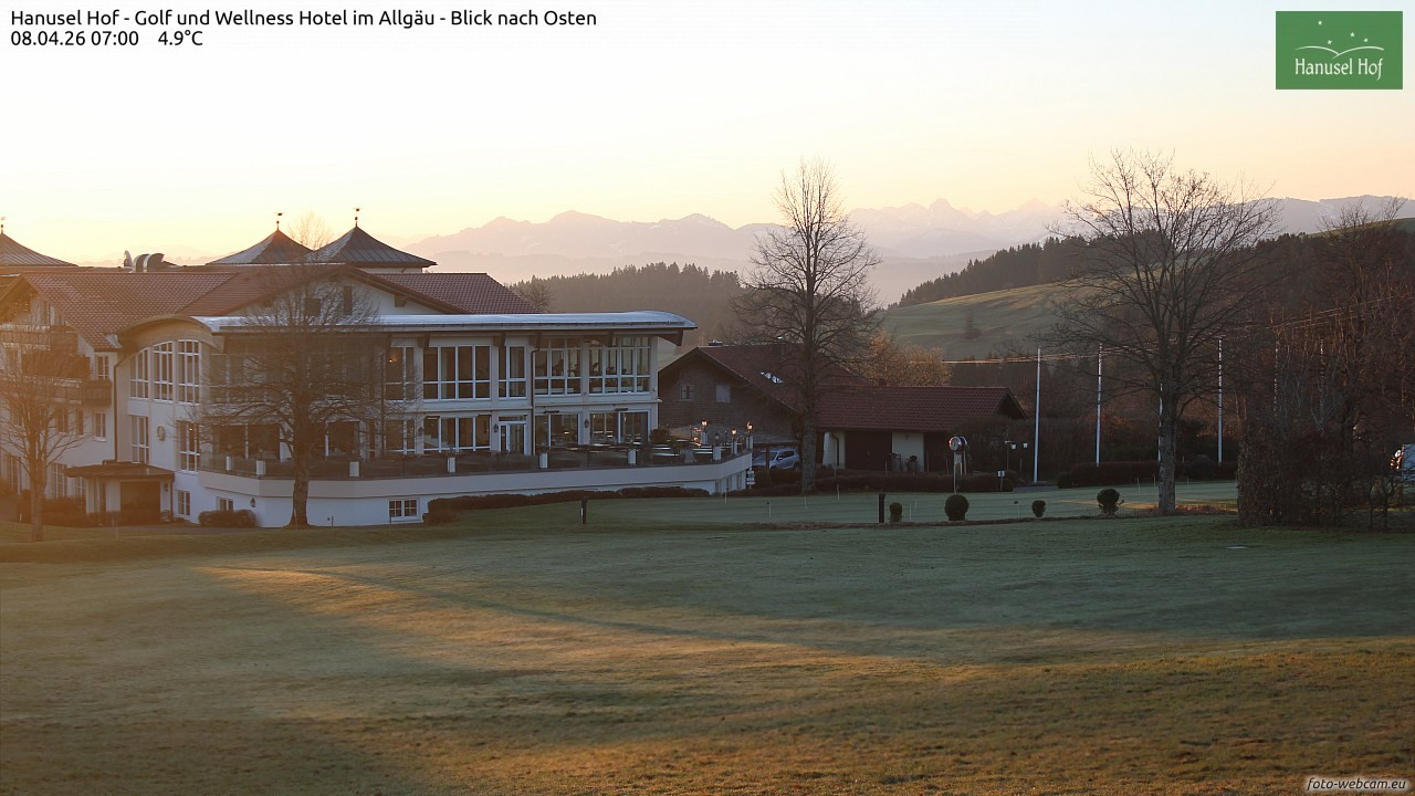 Archiv Foto Webcam Hanusel Hof - Golf und Wellness Hotel - Allgäu