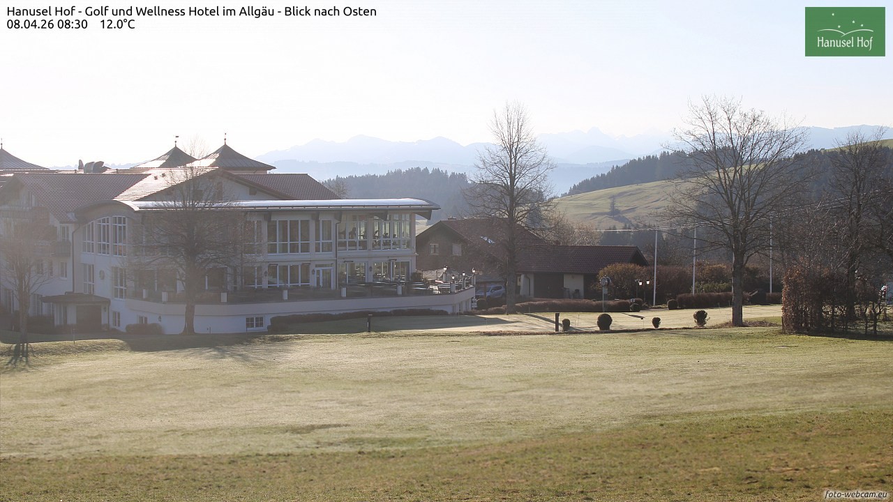 Archiv Foto Webcam Hanusel Hof - Golf und Wellness Hotel - Allgäu