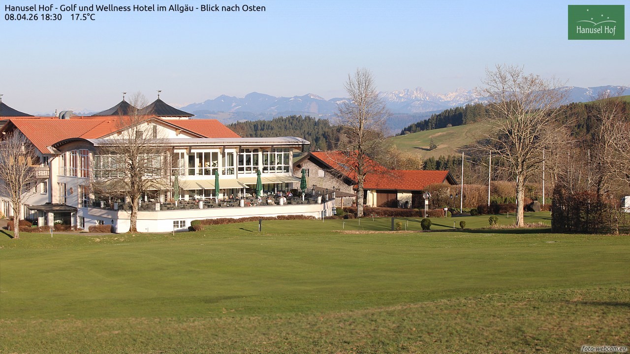 Archiv Foto Webcam Hanusel Hof - Golf und Wellness Hotel - Allgäu