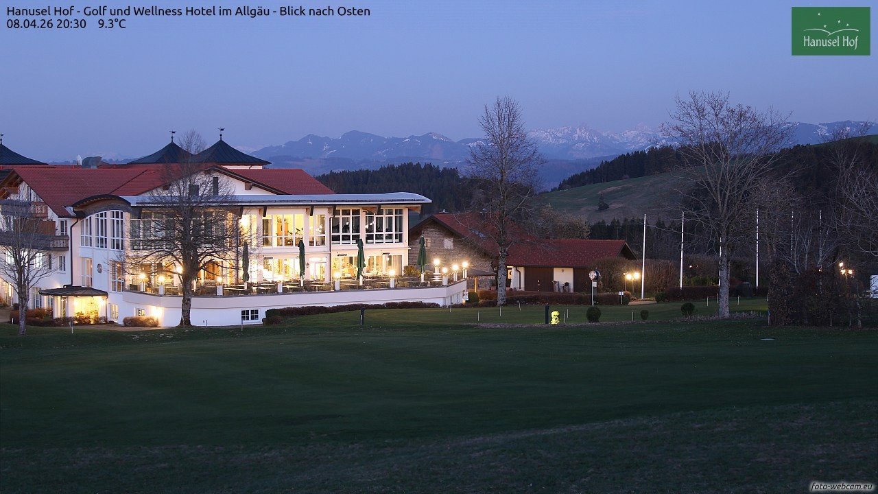 Archiv Foto Webcam Hanusel Hof - Golf und Wellness Hotel - Allgäu