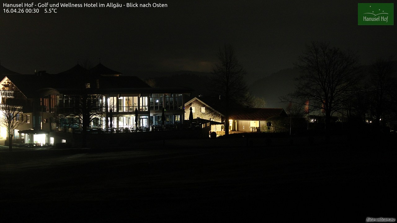 Archiv Foto Webcam Hanusel Hof - Golf und Wellness Hotel - Allgäu
