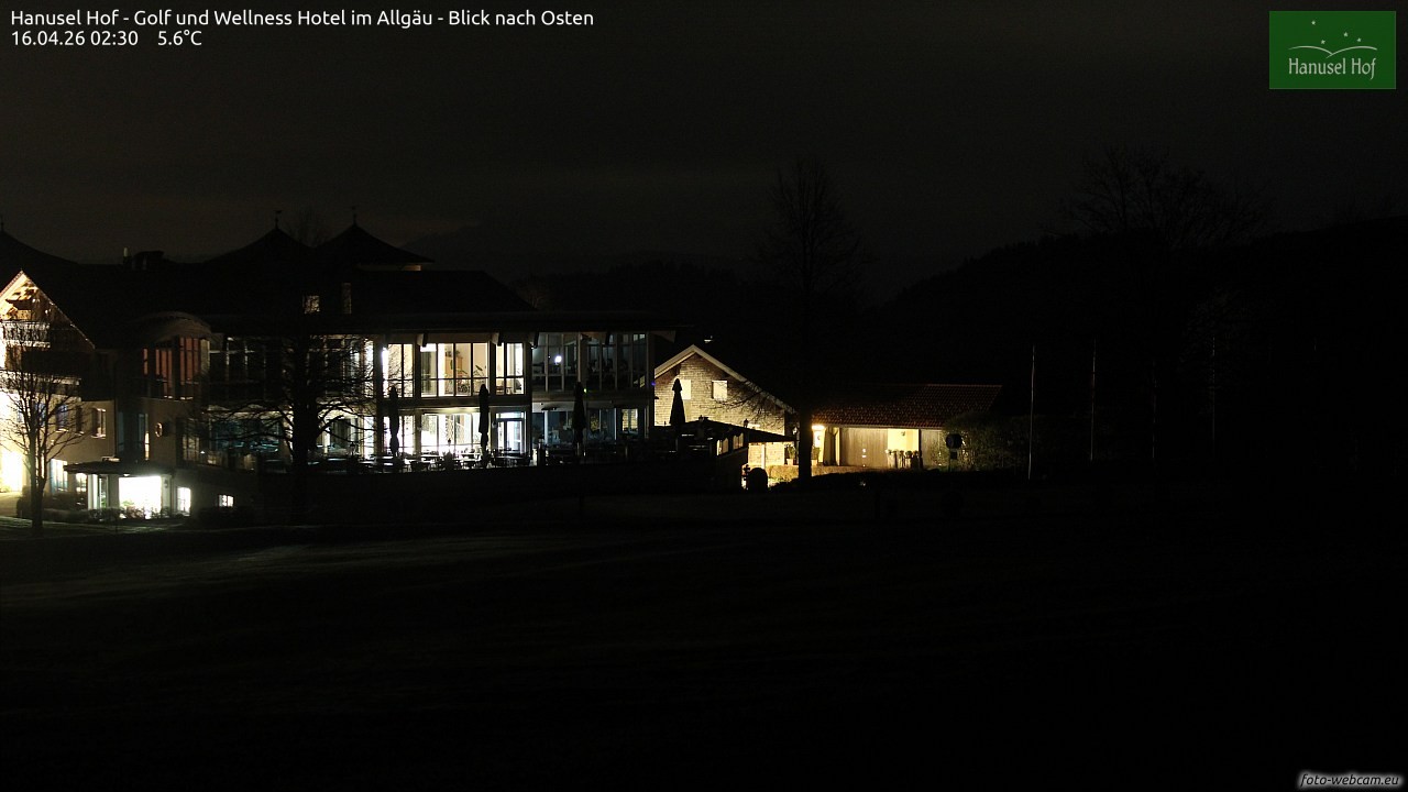 Archiv Foto Webcam Hanusel Hof - Golf und Wellness Hotel - Allgäu