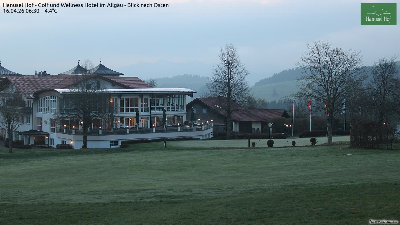 Archiv Foto Webcam Hanusel Hof - Golf und Wellness Hotel - Allgäu