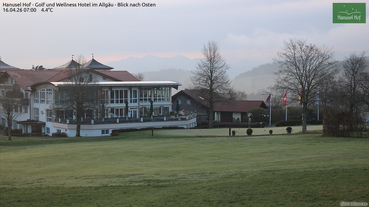 Archiv Foto Webcam Hanusel Hof - Golf und Wellness Hotel - Allgäu