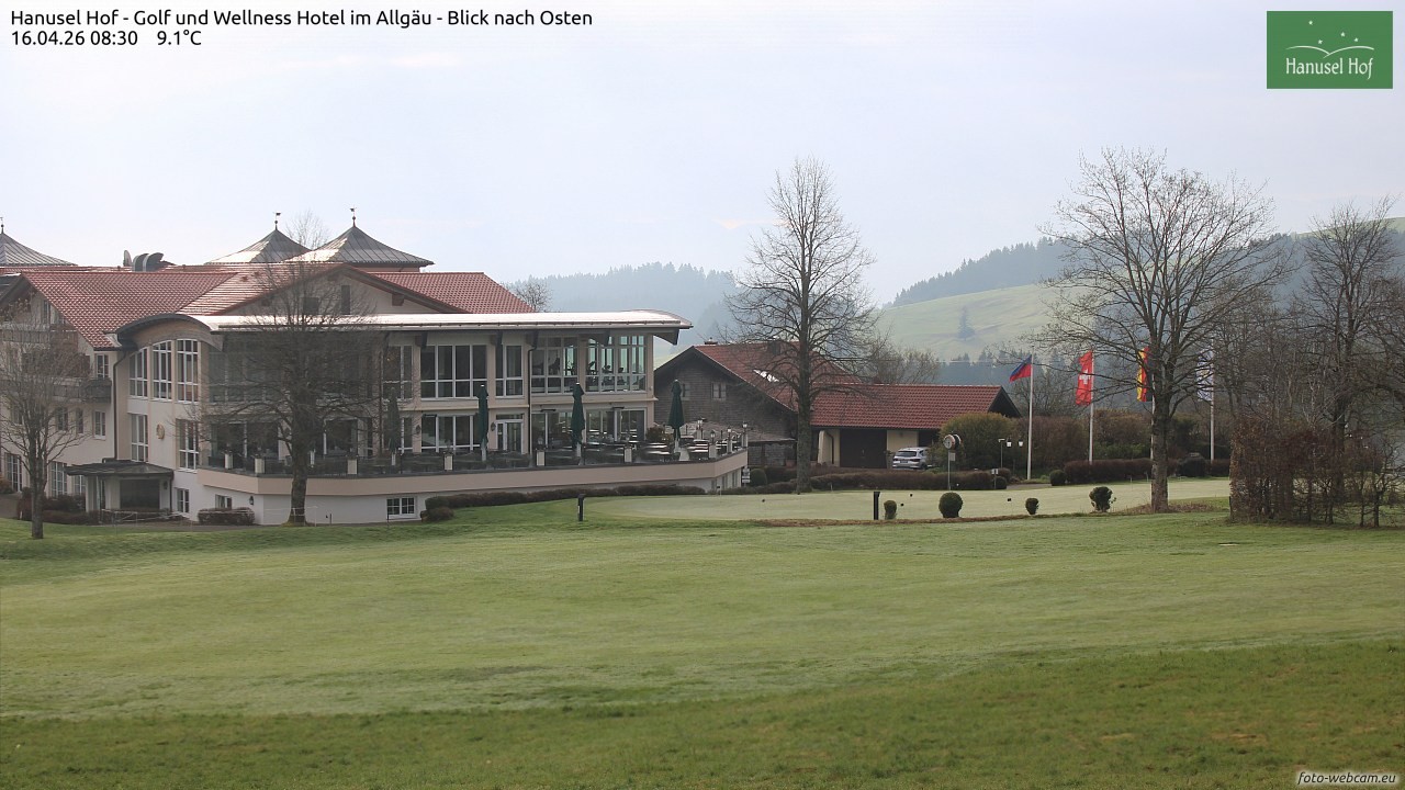 Archiv Foto Webcam Hanusel Hof - Golf und Wellness Hotel - Allgäu