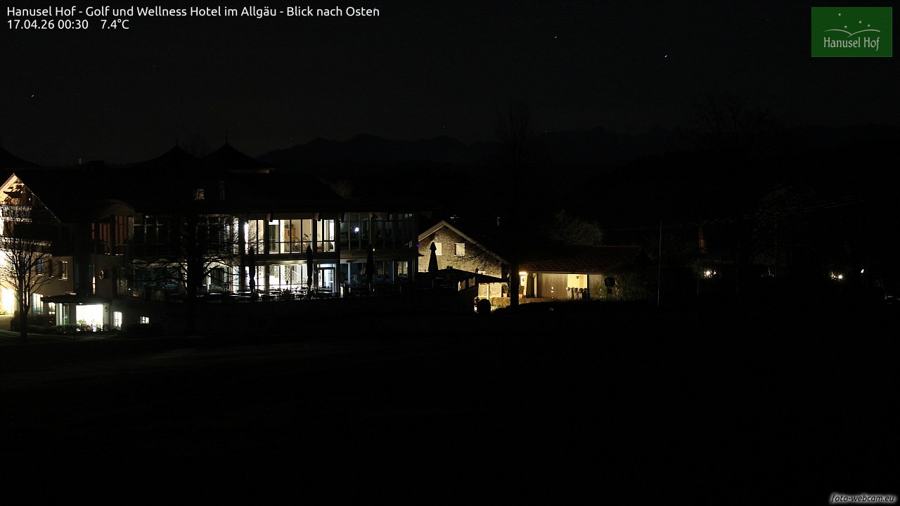 Archiv Foto Webcam Hanusel Hof - Golf und Wellness Hotel - Allgäu
