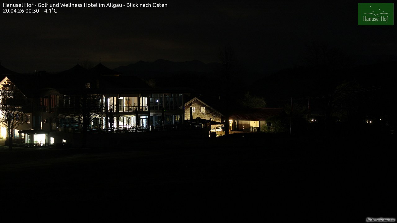 Archiv Foto Webcam Hanusel Hof - Golf und Wellness Hotel - Allgäu