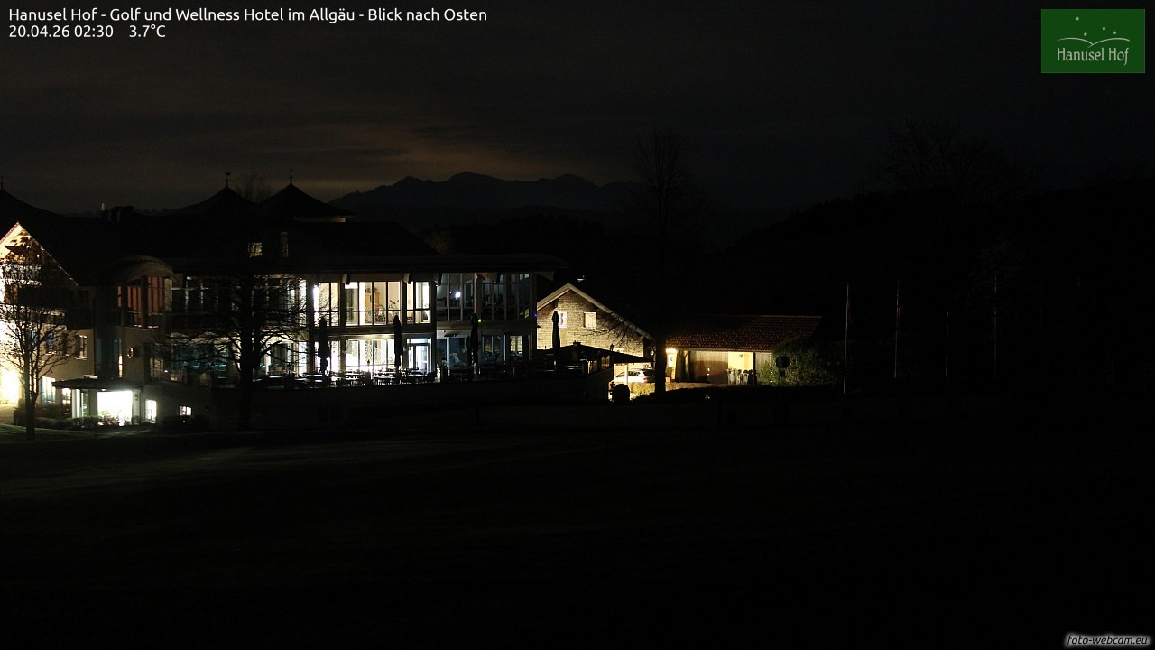 Archiv Foto Webcam Hanusel Hof - Golf und Wellness Hotel - Allgäu