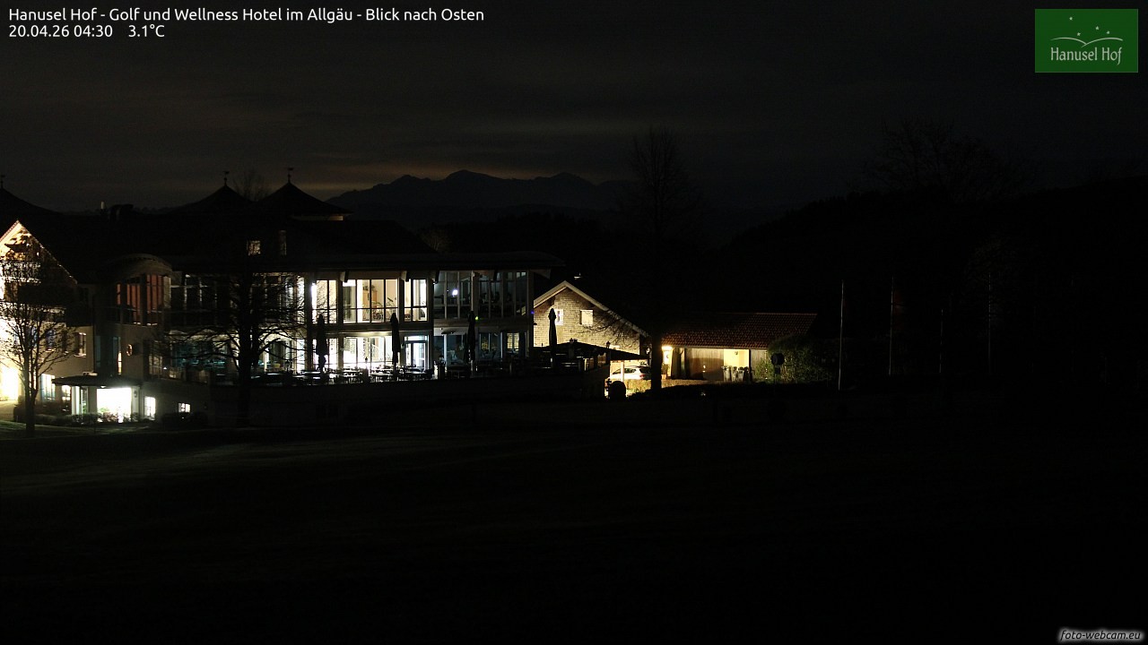 Archiv Foto Webcam Hanusel Hof - Golf und Wellness Hotel - Allgäu