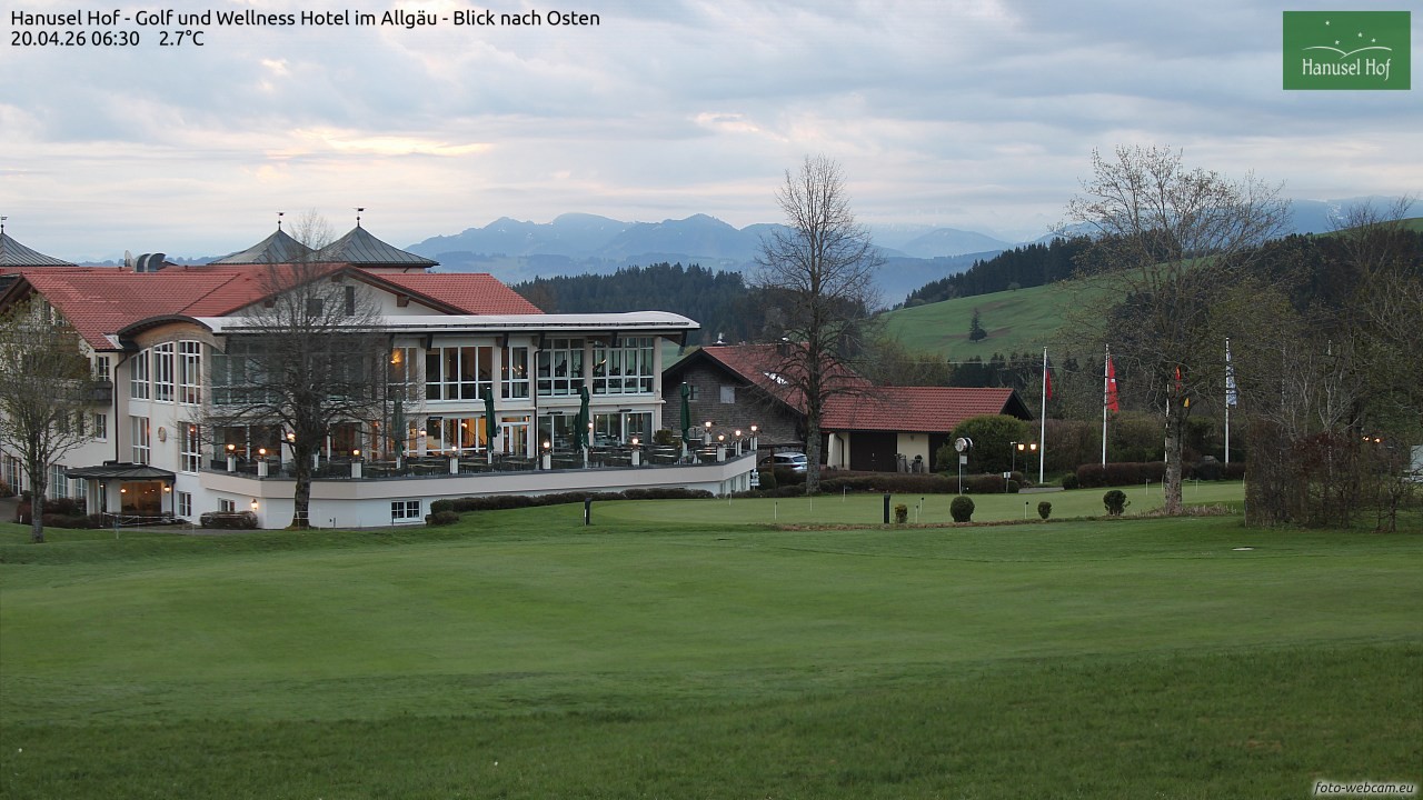 Archiv Foto Webcam Hanusel Hof - Golf und Wellness Hotel - Allgäu
