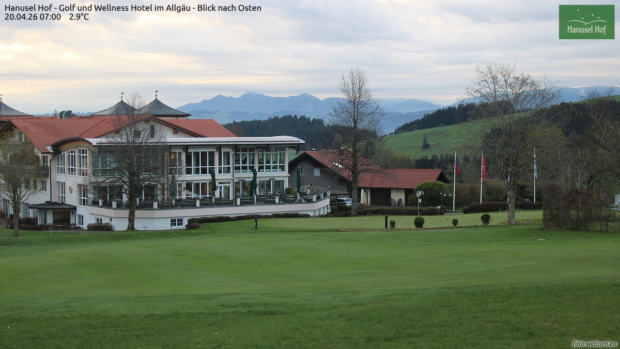 Archiv Foto Webcam Hanusel Hof - Golf und Wellness Hotel - Allgäu