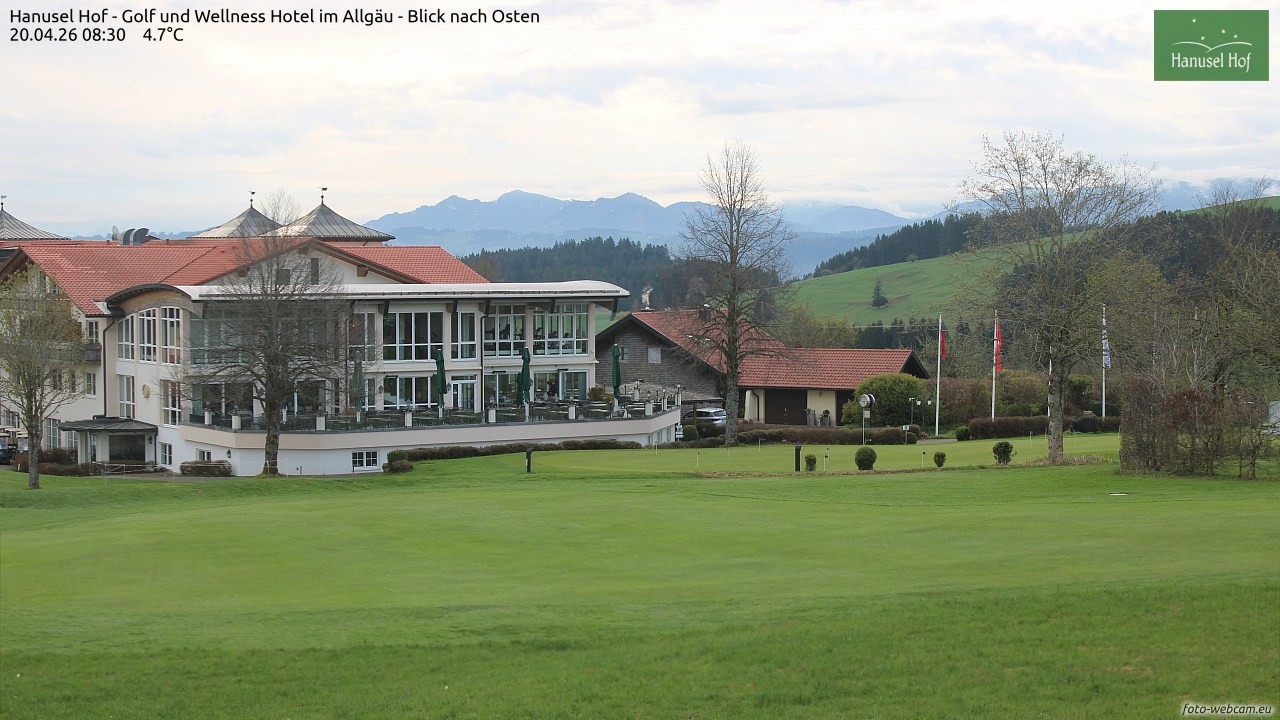 Archiv Foto Webcam Hanusel Hof - Golf und Wellness Hotel - Allgäu