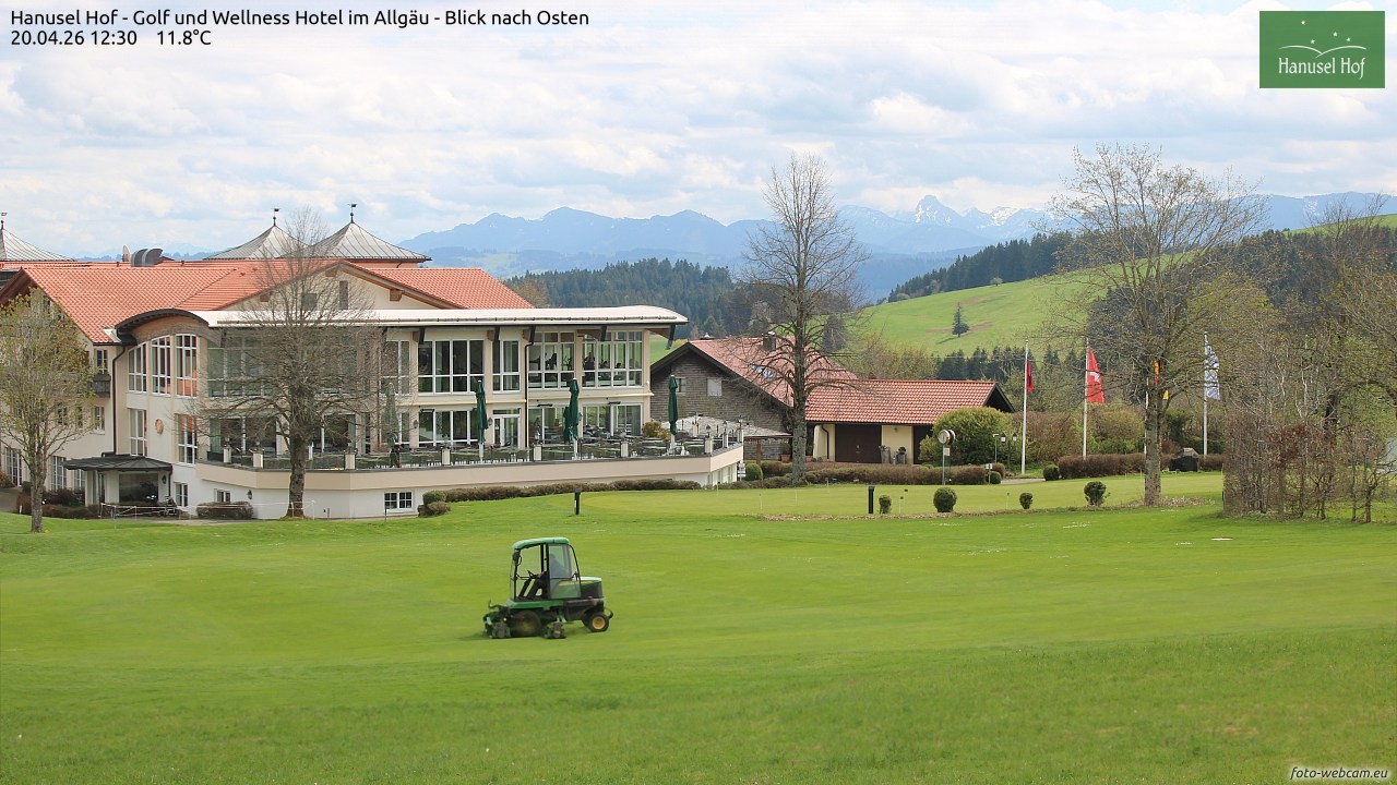 Archiv Foto Webcam Hanusel Hof - Golf und Wellness Hotel - Allgäu