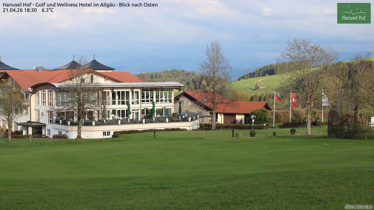 Archiv Foto Webcam Hanusel Hof - Golf und Wellness Hotel - Allgäu