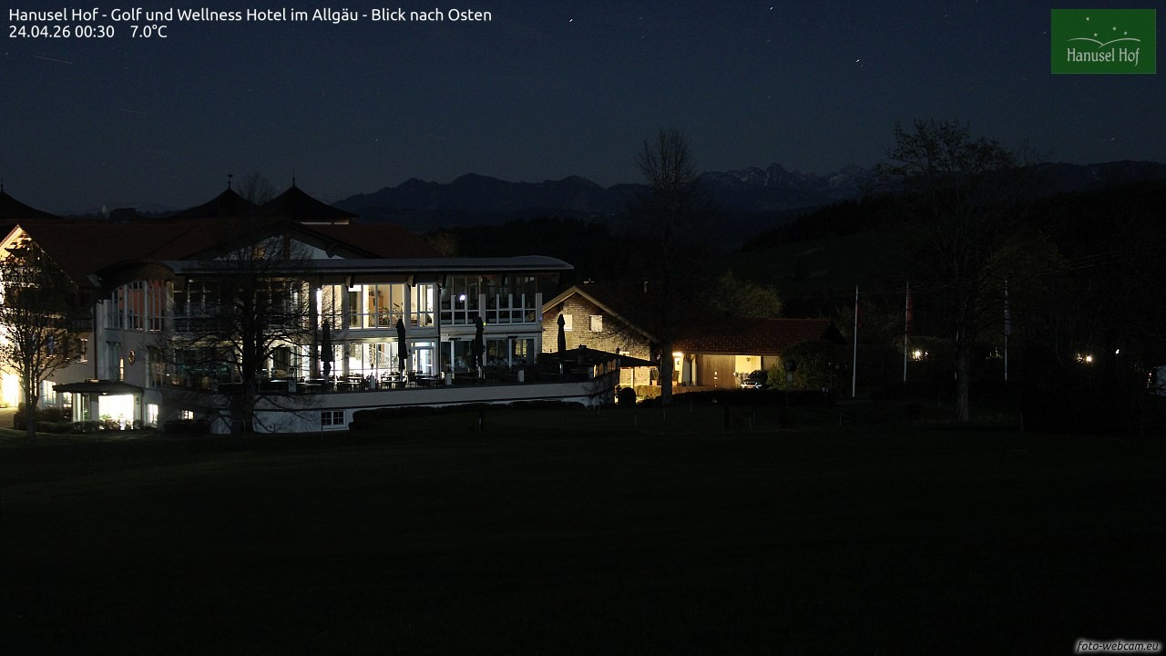 Archiv Foto Webcam Hanusel Hof - Golf und Wellness Hotel - Allgäu