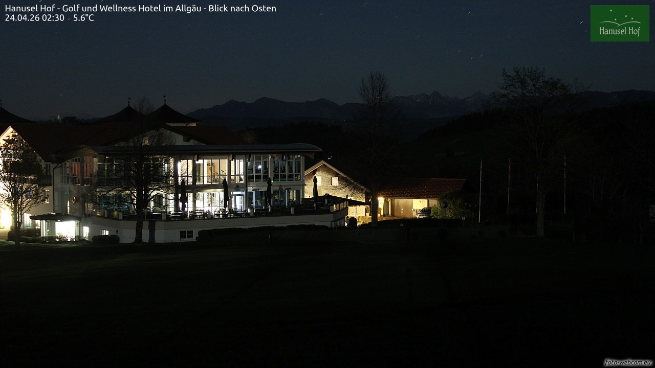 Archiv Foto Webcam Hanusel Hof - Golf und Wellness Hotel - Allgäu