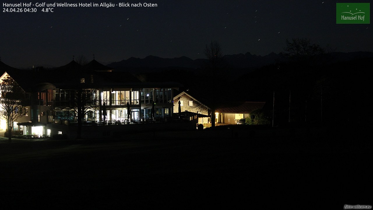 Archiv Foto Webcam Hanusel Hof - Golf und Wellness Hotel - Allgäu