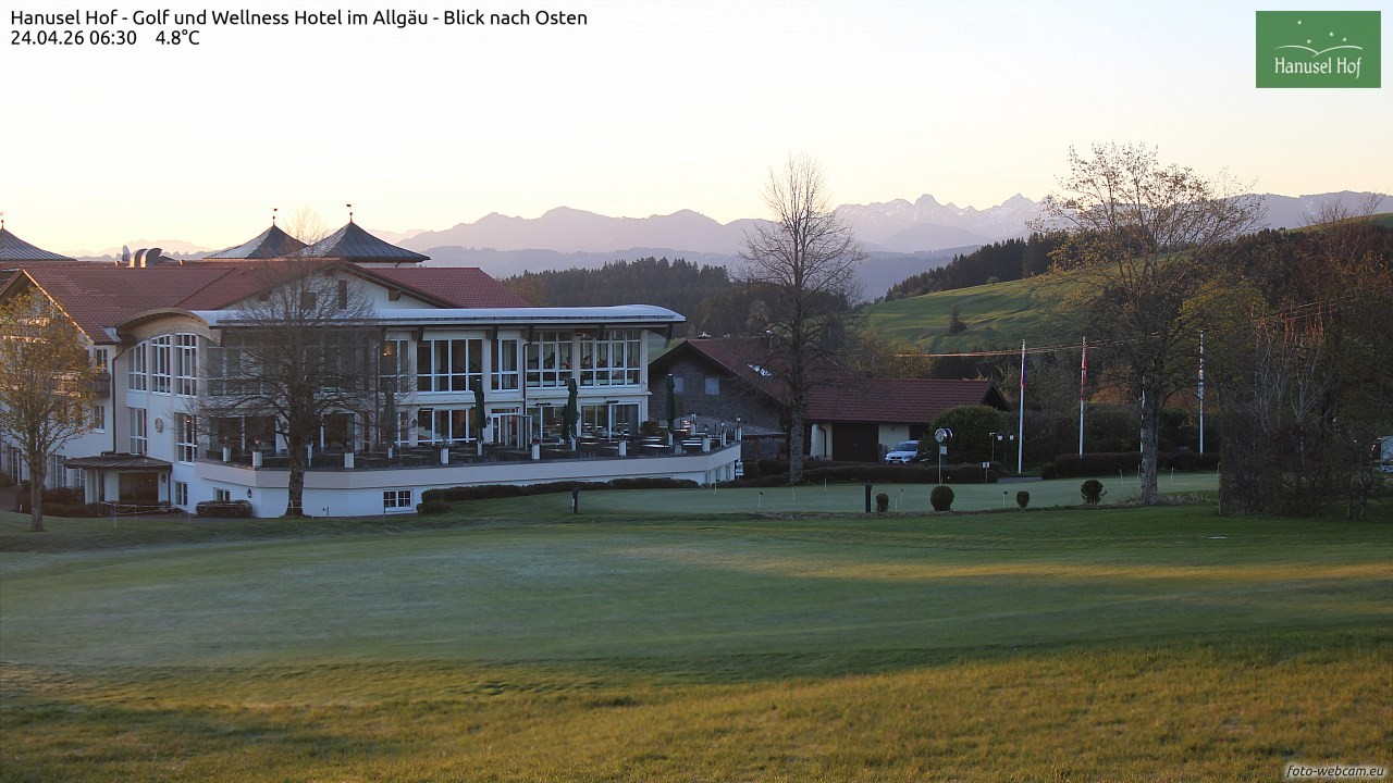 Archiv Foto Webcam Hanusel Hof - Golf und Wellness Hotel - Allgäu
