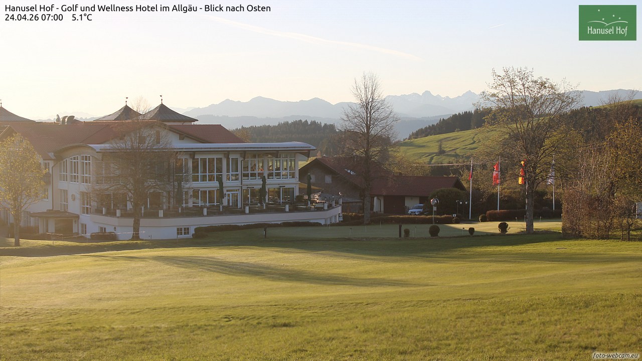 Archiv Foto Webcam Hanusel Hof - Golf und Wellness Hotel - Allgäu