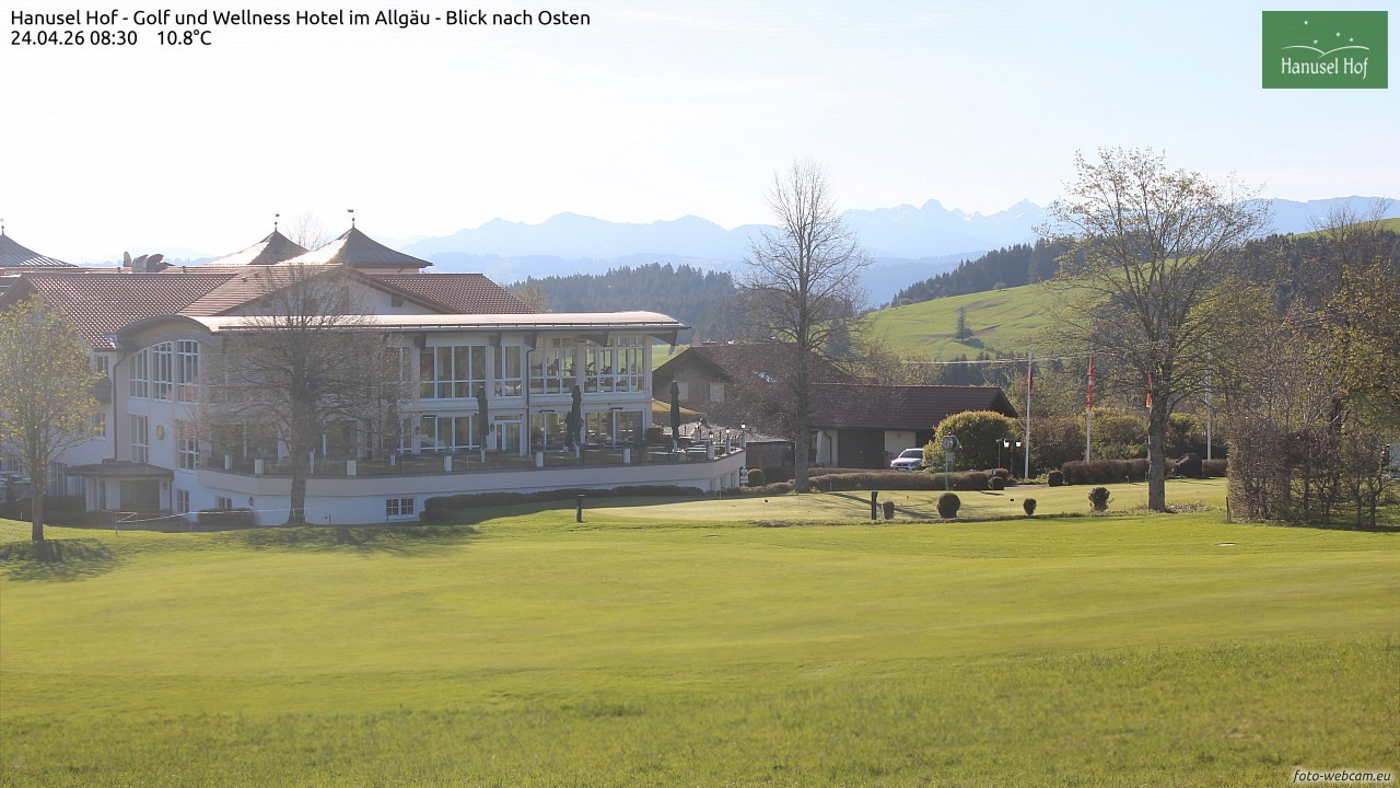 Archiv Foto Webcam Hanusel Hof - Golf und Wellness Hotel - Allgäu