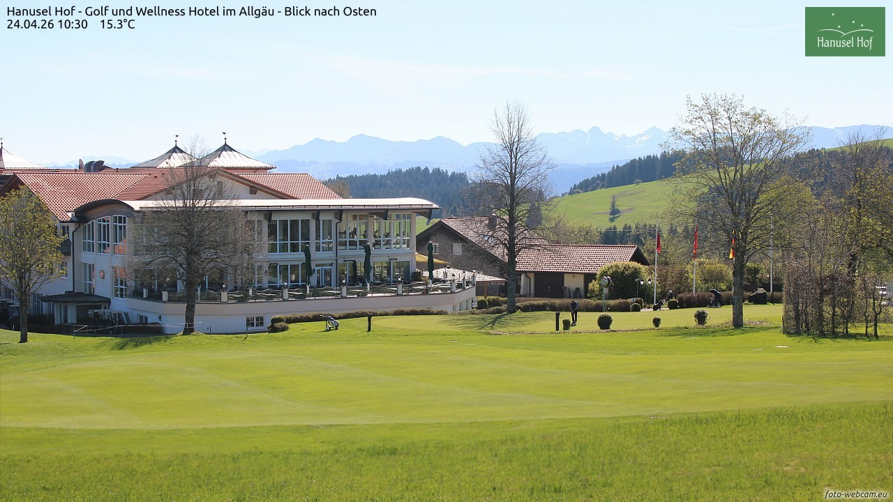 Archiv Foto Webcam Hanusel Hof - Golf und Wellness Hotel - Allgäu