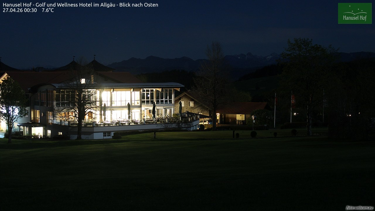 Archiv Foto Webcam Hanusel Hof - Golf und Wellness Hotel - Allgäu