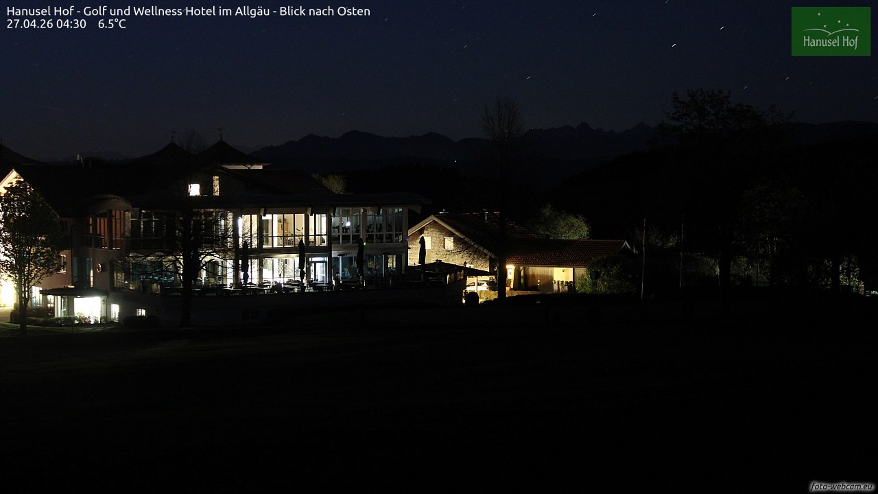 Archiv Foto Webcam Hanusel Hof - Golf und Wellness Hotel - Allgäu