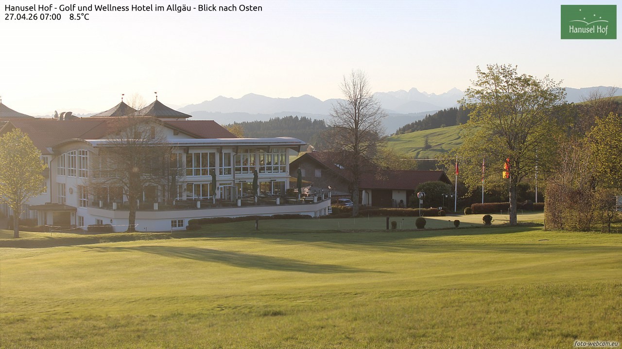Archiv Foto Webcam Hanusel Hof - Golf und Wellness Hotel - Allgäu