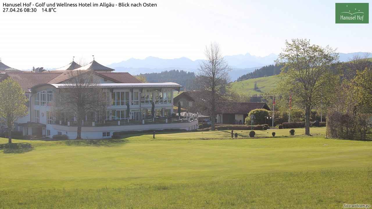 Archiv Foto Webcam Hanusel Hof - Golf und Wellness Hotel - Allgäu