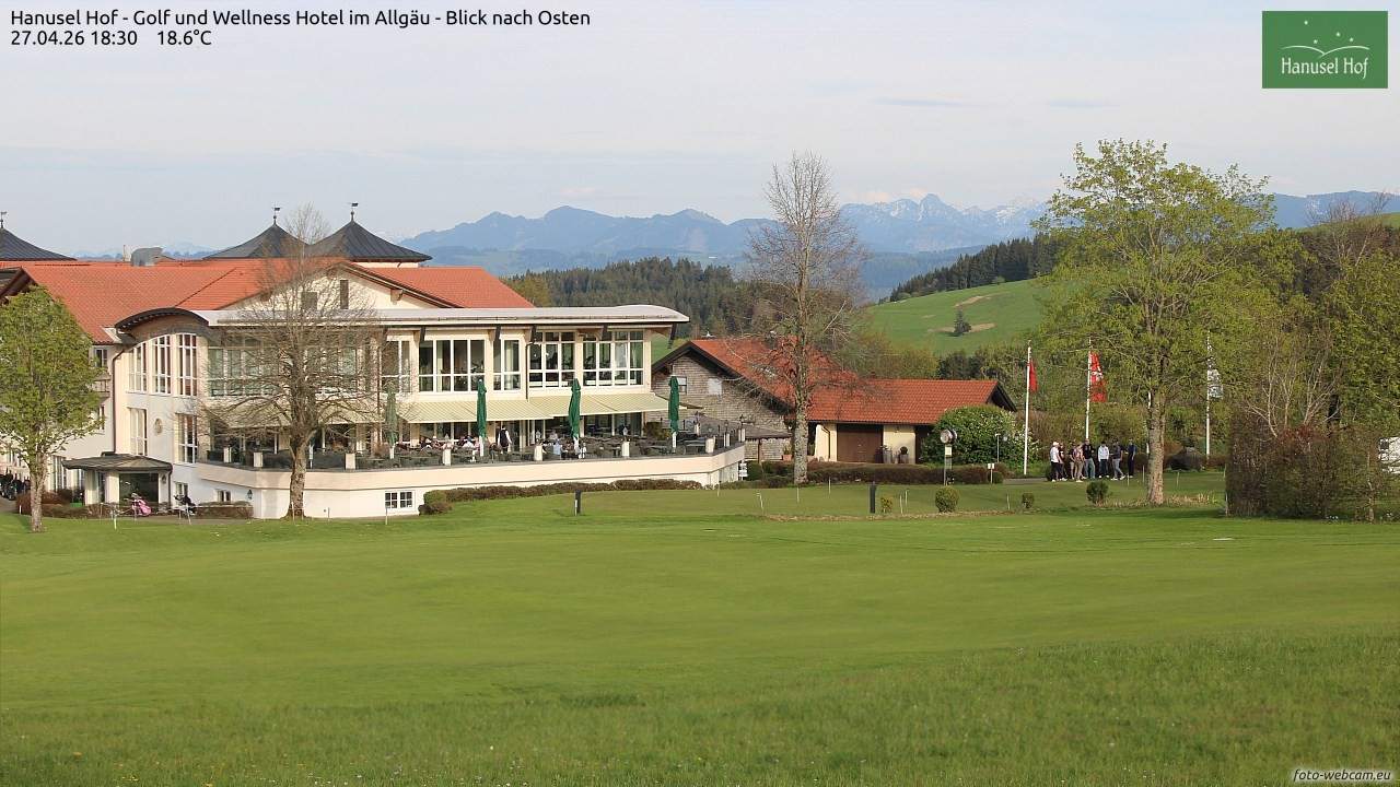 Archiv Foto Webcam Hanusel Hof - Golf und Wellness Hotel - Allgäu