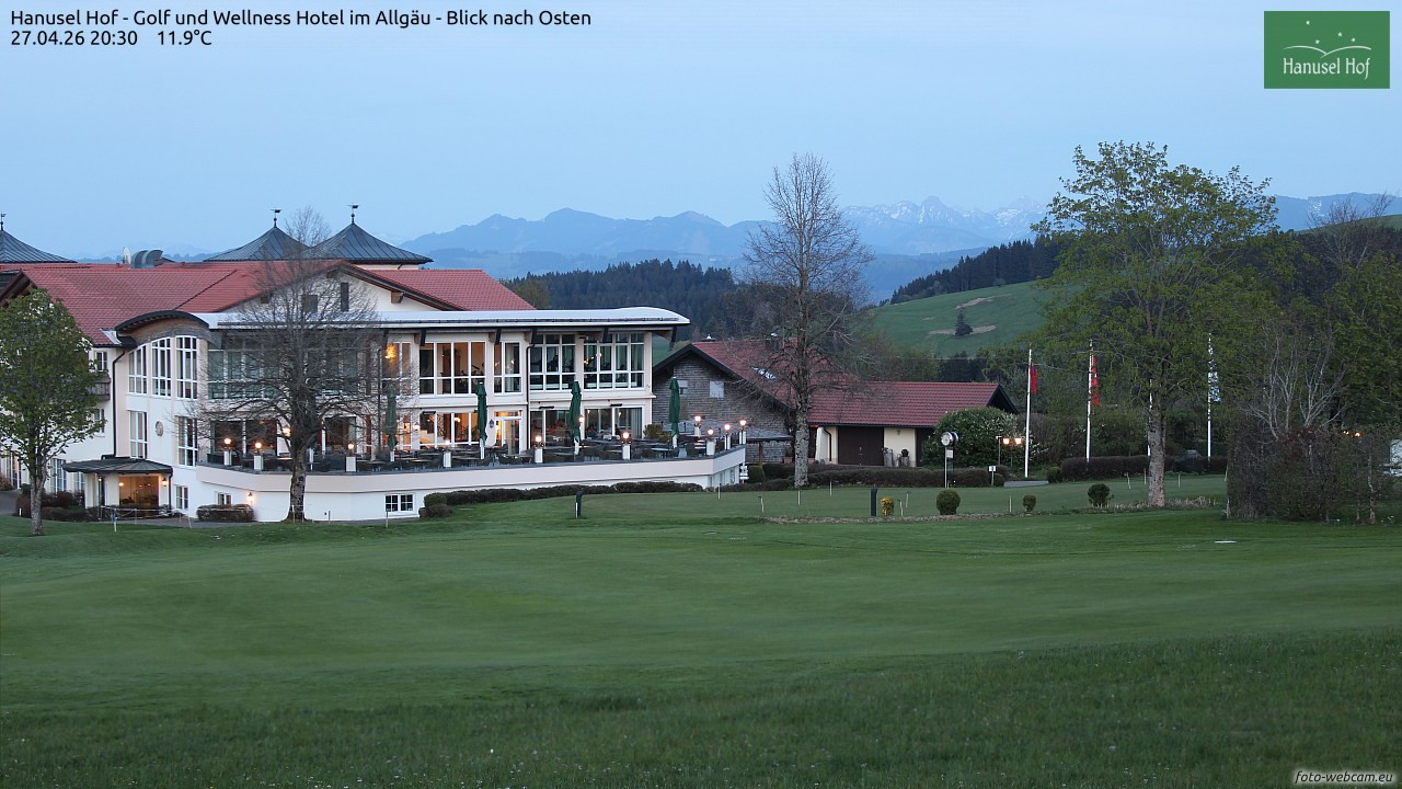 Archiv Foto Webcam Hanusel Hof - Golf und Wellness Hotel - Allgäu