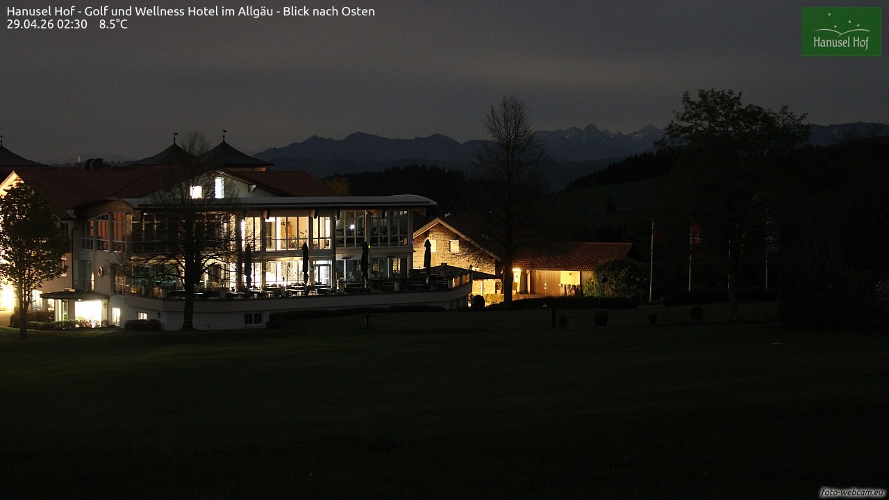 Archiv Foto Webcam Hanusel Hof - Golf und Wellness Hotel - Allgäu