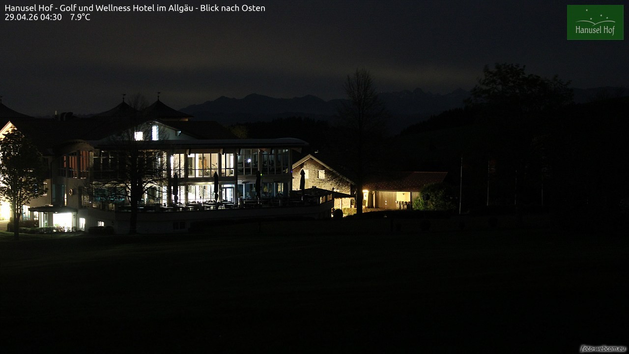 Archiv Foto Webcam Hanusel Hof - Golf und Wellness Hotel - Allgäu